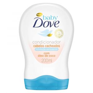 CONDICIONADOR BABY DOVE HIDRATAÇÃO ENRIQUECIDA CABELOS CACHEADOS 200ML