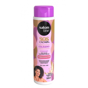 CONDICIONADOR SALON LINE SOS CACHOS COLÁGENO 300ML