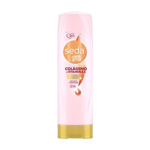 CONDICIONADOR SEDA BY NIINA SECRETS COLÁGENO E VITAMINA C COM 325ML