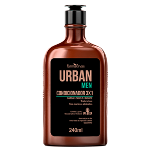 CONDICIONADOR URBAN MEN 3X1 240ML