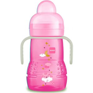 COPO MAM TRAINER NIGHT 220ML ROSA