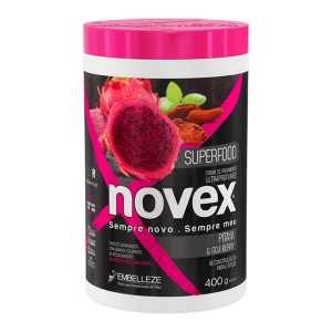 CREME DE TRATAMENTO NOVEX SUPERFOOD PITAYA E GOJI BERRY 400G