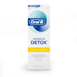 CREME DENTAL ORAL B DETOX ANTITÁRTARO 102G