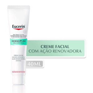 CREME FACIAL EUCERIN DERMOPURE OIL CONTROL AÇÃO RENOVADORA INTENSA 40ML