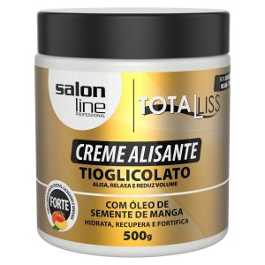 CREME ALISANTE ÓLEO SEMENTE DE MANGA FORTE SALON LINE 500GR