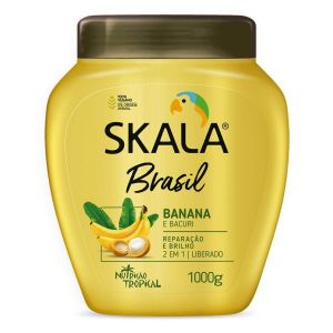 CREME DE TRATAMENTO SKALA BRASIL BANANA E BACURI COM 1KG