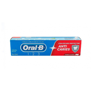 CREME DENTAL ORAL B 1.2.3 70G