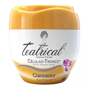 CREME FACIAL TEATRICAL CLAREADOR 100G