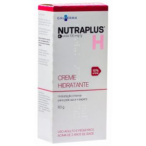 CREME HIDRATANTE DE UREIA NUTRAPLUS PARA PELE SECA E ÁSPERA COM 60G