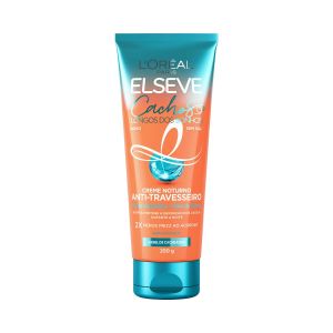 CREME NOTURNO ANTI-TRAVESSEIRO L'ORÉAL PARIS ELSEVE CACHOS LONGOS DOS SONHOS 200ML