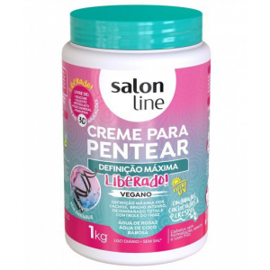 CREME PARA PENTEAR DEFINIÇÃO MÁXIMA SALON LINE 1KG