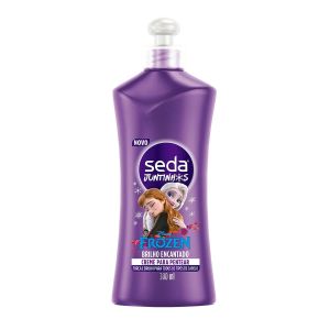 CREME PARA PENTEAR INFANTIL SEDA JUNTINHOS FROZEN BRILHO ENCANTADO COM 300ML