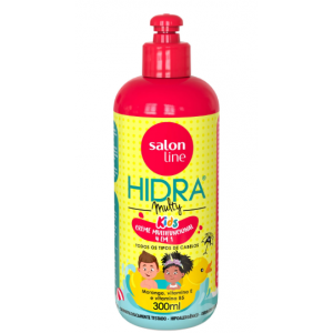 CREME PARA PENTEAR MULTIFUNCIONAL HIDRA MULTY KIDS SALON LINE 300ML