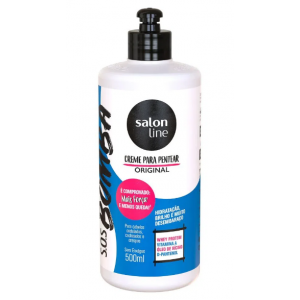 CREME PARA PENTEAR S.O.S. BOMBA ORIGINAL COM 500ML SALON LINE  