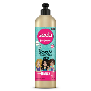 CREME PARA PENTEAR SEDA BOOM APAIXONADAS POR ONDAS COM 400ML