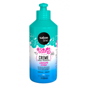 CREME PARA PENTEAR #TODECACHO CRESPO DIVINO COM 300ML SALON LINE 