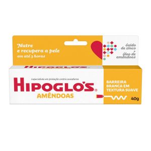 CREME PREVENTIVO CONTRA ASSADURAS HIPOGLÓS AMÊNDOAS NUTRE E RECUPERA COM 40G