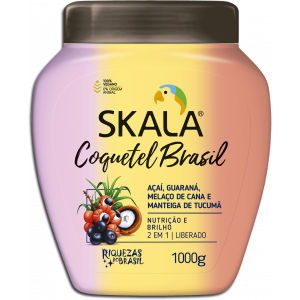 CREME TRATAMENTO SKALA COQUETEL BRASIL COM 1KG