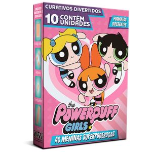 CURATIVO DIVERTIDO CREMER MENINAS SUPERPODEROSAS COM 10 UNIDADES