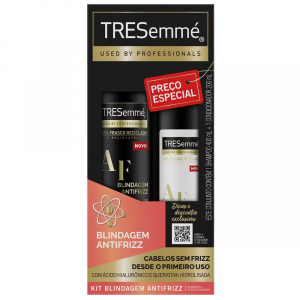 KIT BLINDAGEM ANTIFRIZZ TRESEMMÉ SHAMPOO E CONDICIONADOR