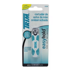 CORTADOR DE UNHA DE MÃO EMBORRACHADO TRIM