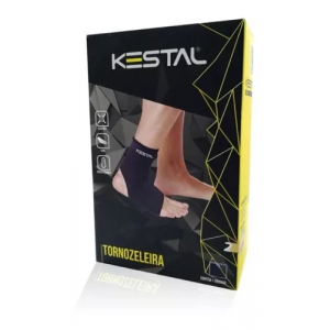 TORNOZELEIRA ELÁSTICA PRETA KESTAL - P