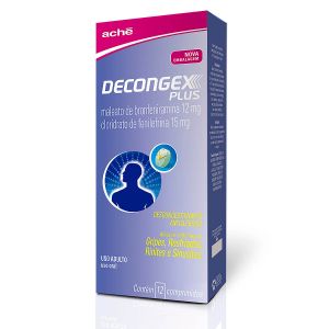 DECONGEX PLUS COM 12 COMPRIMIDOS