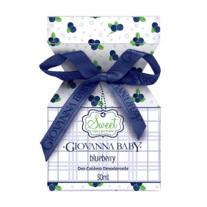 DEO COLÔNIA GIOVANNA BABY BLUEBERRY COM 50ML