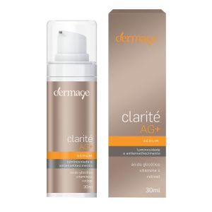 SÉRUM FACIAL CLAREADOR E ANTI-IDADE CLARITÉ AG+ COM 30ML DERMAGE