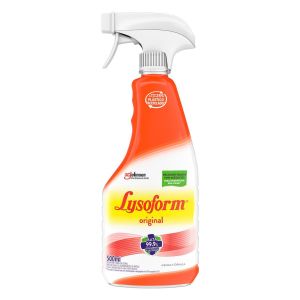 DESINFETANTE LYSOFORM SPRAY BORRIFADOR COM 500ML 