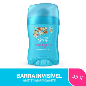 DESODORANTE STICK SECRET POWDER PROTECT COTTON COM 45G