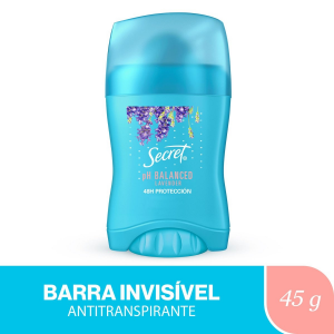 DESODORANTE STICK SECRET LAVANDA COM 45G
