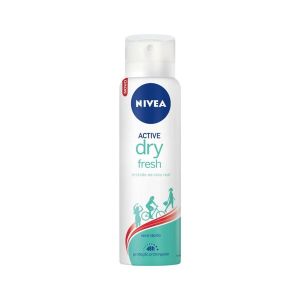 DESODORANTE AEROSOL ANTITRANSPIRANTE NIVEA FEMININO ACTIVE DRY FRESH COM 150ML