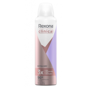 DESODORANTE AEROSOL REXONA CLINICAL EXTRA DRY 150ML