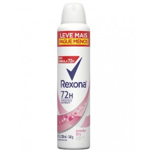 DESODORANTE AEROSOL REXONA POWDER DRY 72H 250ML 