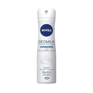 DESODORANTE AEROSSOL ANTITRANSPIRANTE NIVEA DEOMILK FRESH COM 150ML
