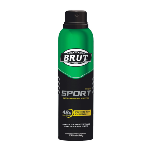 DESODORANTE AEROSSOL BRUT SPORT MASCULINO 150ML