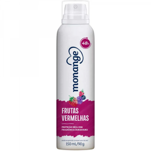 DESODORANTE AEROSSOL FEMININO MONANGE FRUTAS VERMELHAS 90G