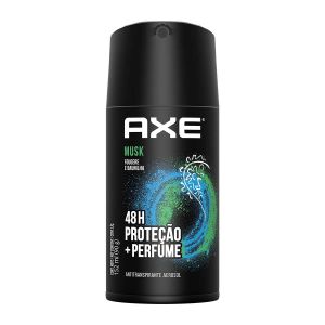 DESODORANTE AXE MUSK AEROSSOL ANTITRANSPIRANTE 48H COM 152ML