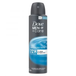 DESODORANTE DOVE MEN +CARE CUIDADO TOTAL ANTITRANSPIRANTE AEROSOL MASCULINO COM 150ML