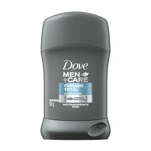 DESODORANTE DOVE MEN + CARE CUIDADO TOTAL ANTITRANSPIRANTE STICK MASCULINO COM 50G