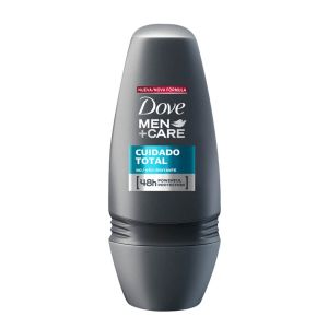DESODORANTE DOVE MEN+CARE CUIDADO TOTAL ROLL-ON ANTITRANSPIRANTE COM 50ML