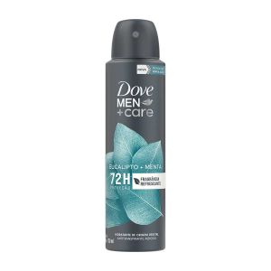 DESODORANTE DOVE MEN + EUCALIPTO E MENTA AEROSOL ANTITRANSPIRANTE 72H COM 150ML