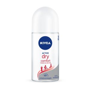 DESODORANTE NIVEA DRY COMFORT ROLL ON ANTITRANSPIRANTE COM 50ML