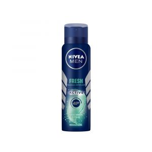 DESODORANTE NIVEA MEN FRESH ACTIVE 48H ANTITRANSPIRANTE MASCULINO AEROSOL 150ML