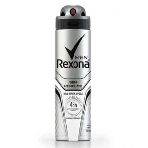 DESODORANTE REXONA AEROSOL MASCULINO SEM PERFUME 150ML