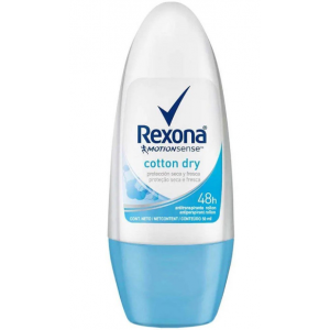 DESODORANTE REXONA COTTON DRY ROLL-ON 48H 50ML