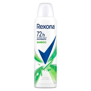 DESODORANTE REXONA FEMININO BAMBOO AEROSSOL ANTITRANSPIRANTE COM 150ML