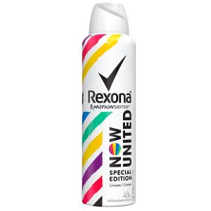 DESODORANTE REXONA NOW UNITED AEROSOL ANTITRANSPIRANTE COM 150ML