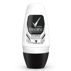 DESODORANTE ROLL-ON REXONA MEN INVISIBLE MASCULINO ANTITRANSPIRANTE COM 50ML